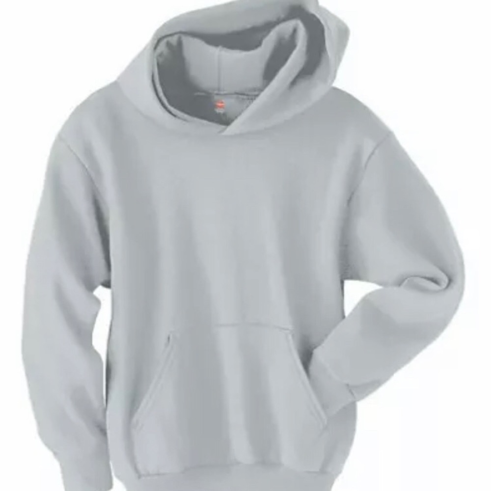 Hanes unisex gray hoodie